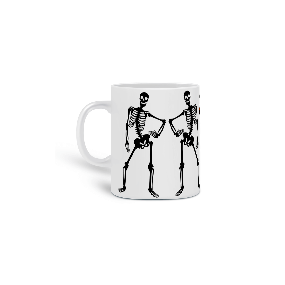 Nome do produto: Caneca - Caveira Fofoqueira