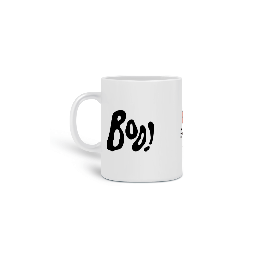 Nome do produto: Caneca - Booh Chifrudo