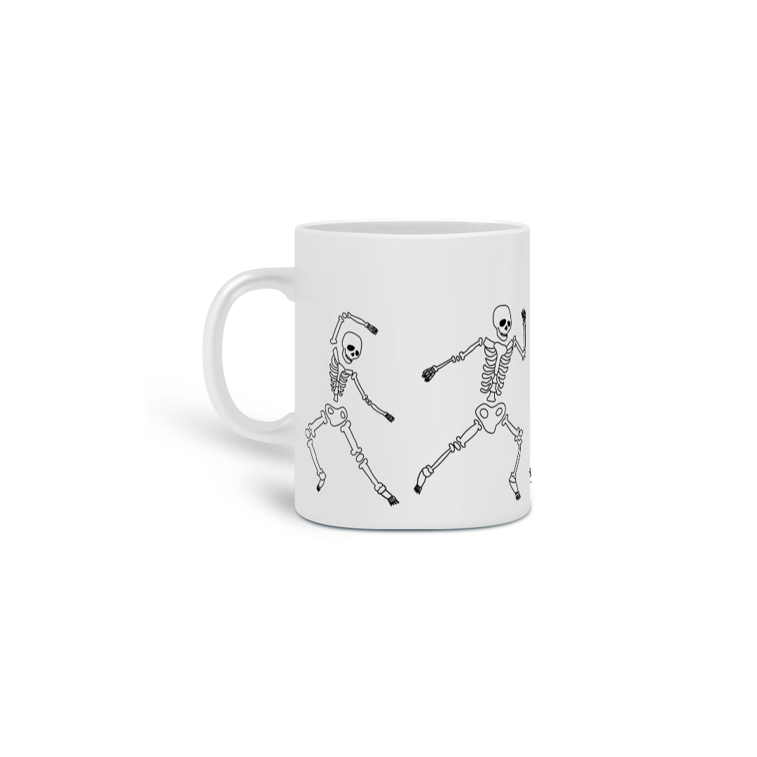 Nome do produto: Caneca - Caveira Dançando