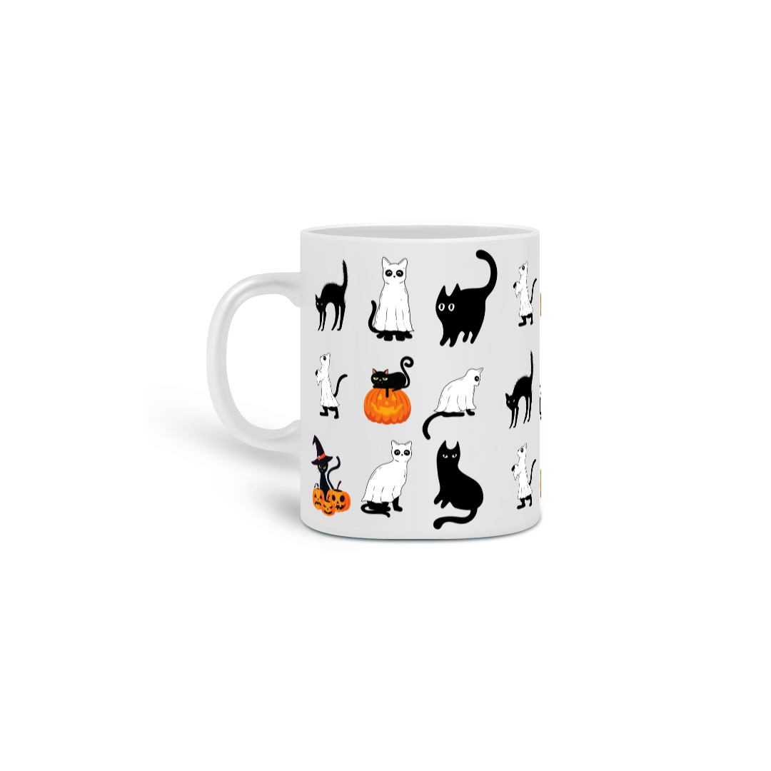 Nome do produto: Caneca - Gato Fantasma