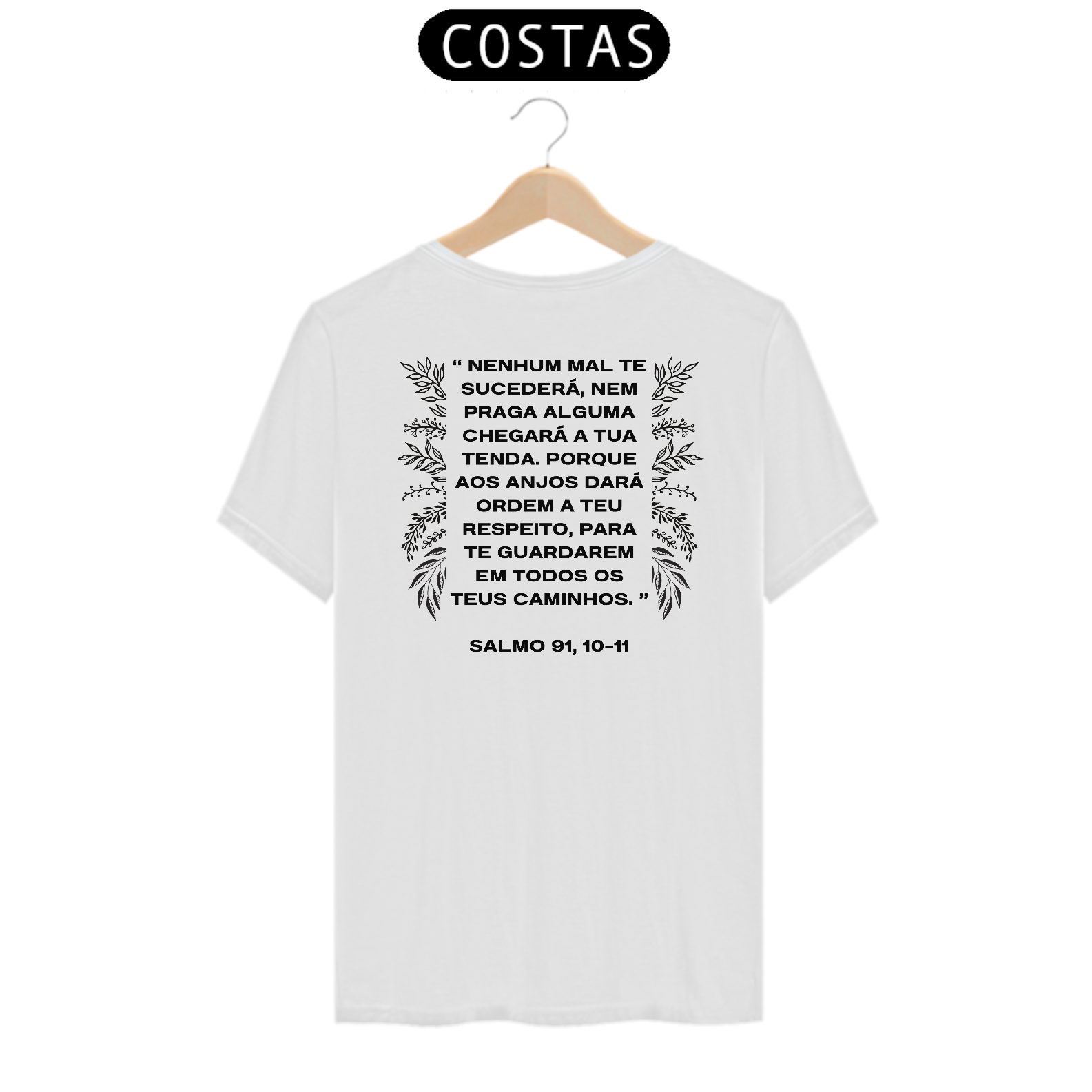 Camiseta Salmo 91, 10-11