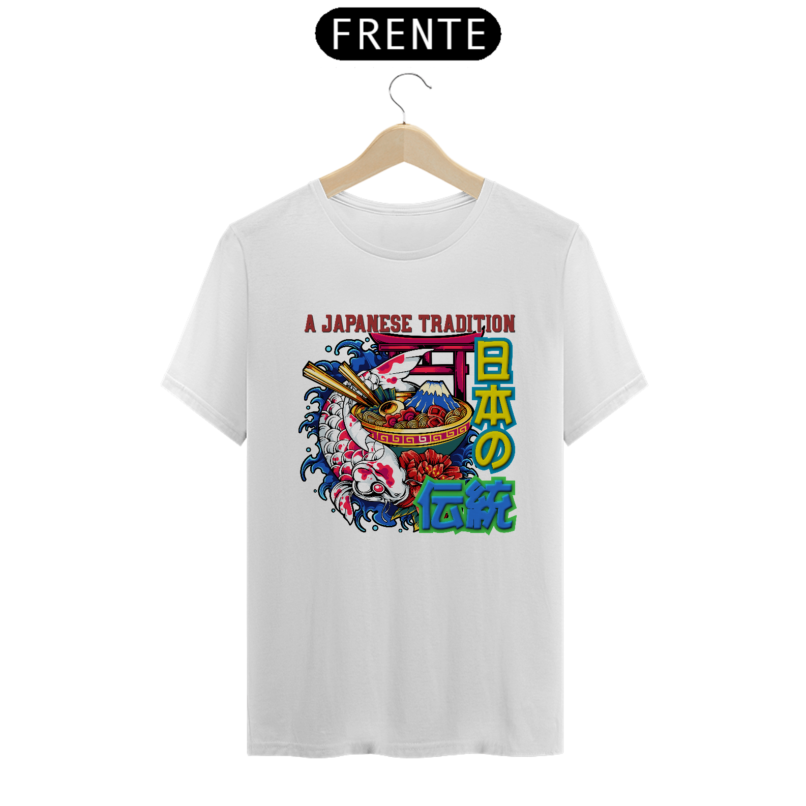 Nome do produto: Camiseta Clássica: “A Japanese Traditional”