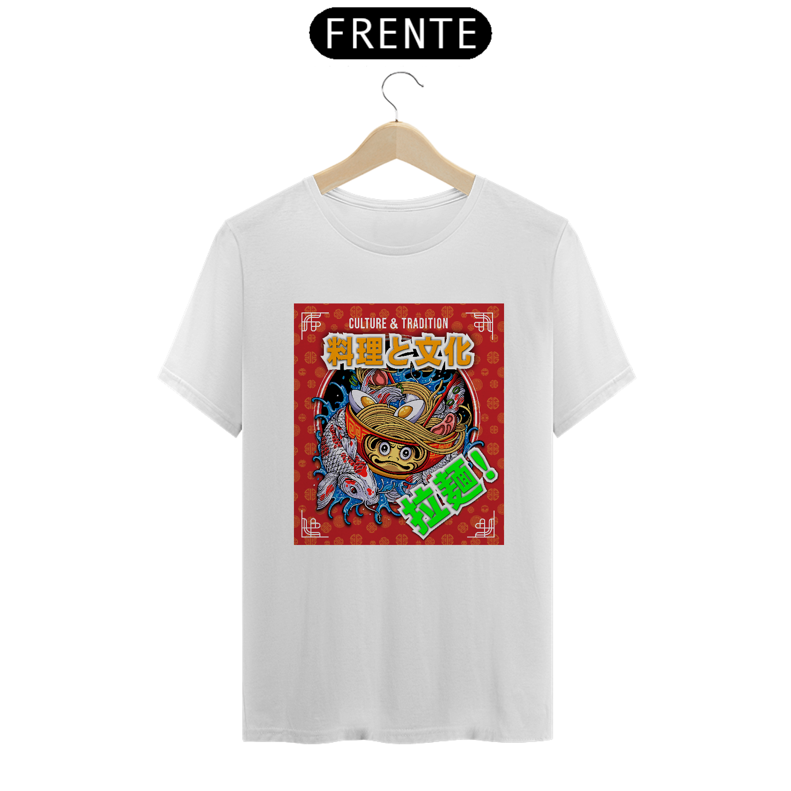 Nome do produto: Camiseta Clássica: “Culture and Tradition”