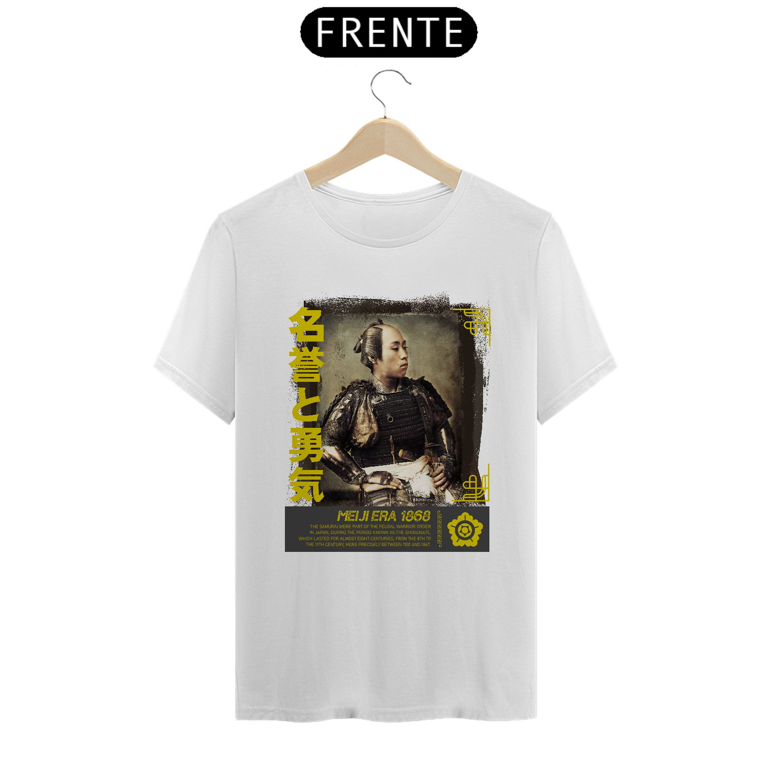 Nome do produto: Camiseta Clássica: “Meiji Era”