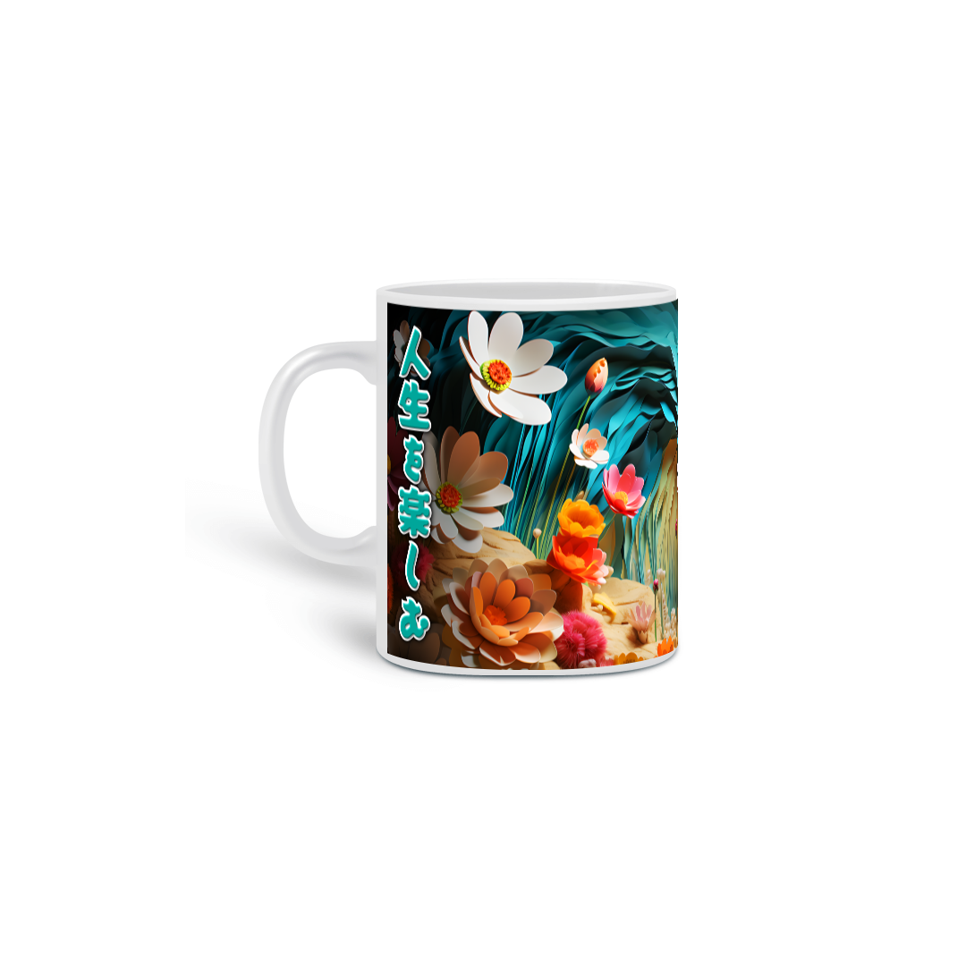 Nome do produto: Caneca 3D Enjoy Your Life