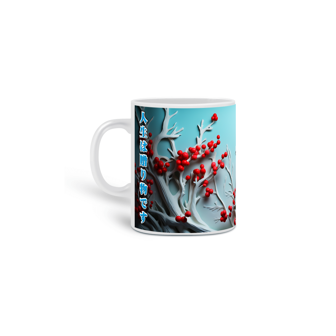 Nome do produto: Caneca 3D Life is a gift 