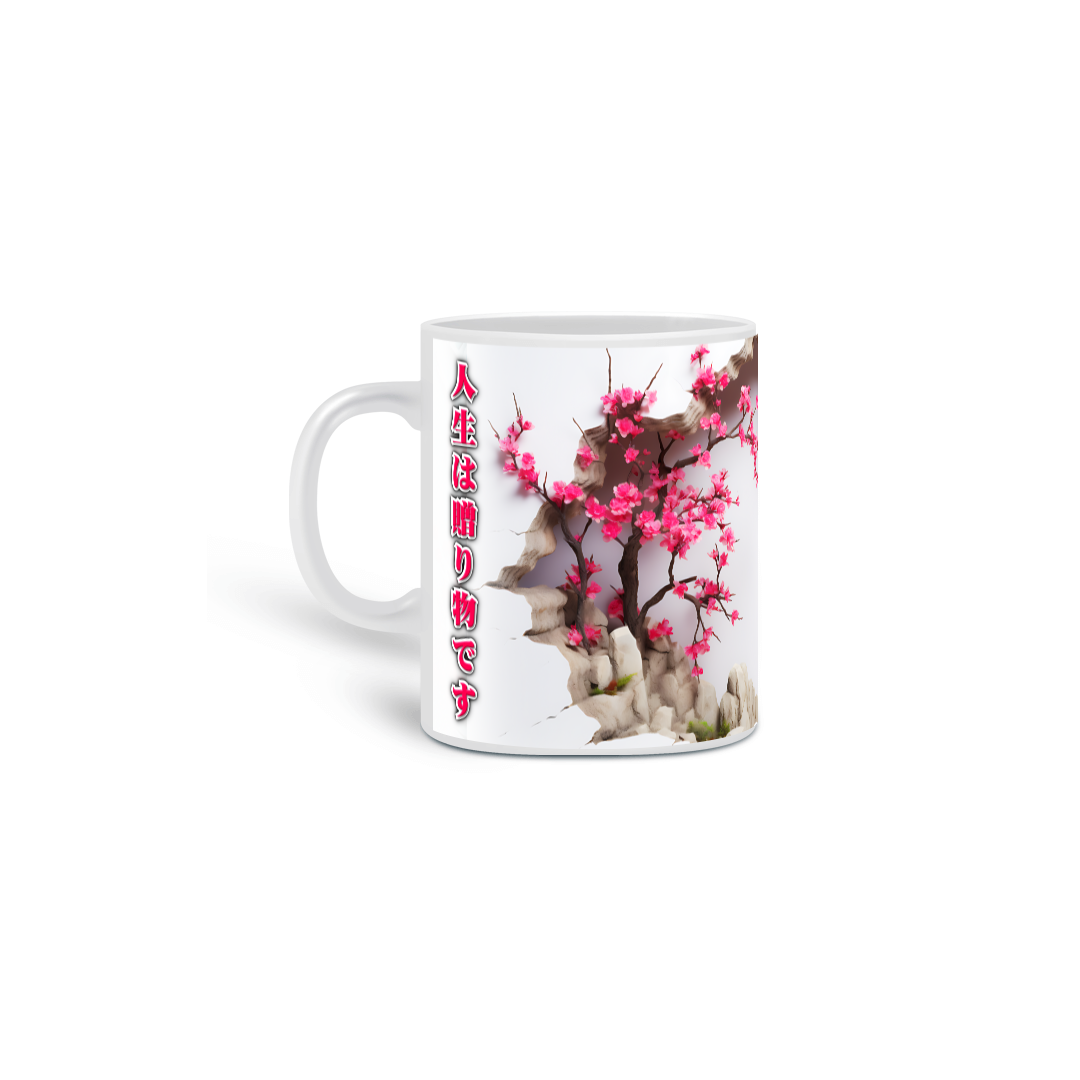 Nome do produto: Caneca 3D Life is a gift 