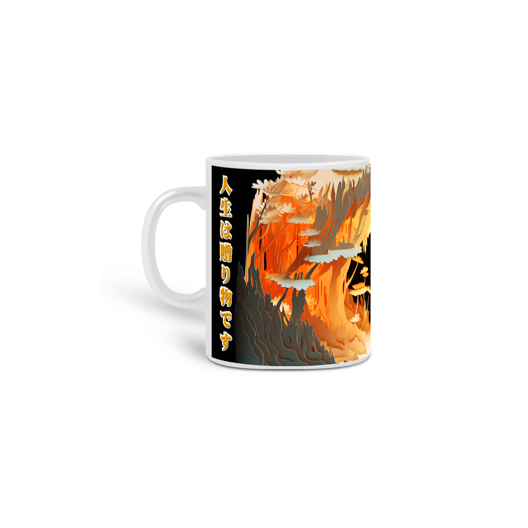 Nome do produto: Caneca 3D Life is a gift