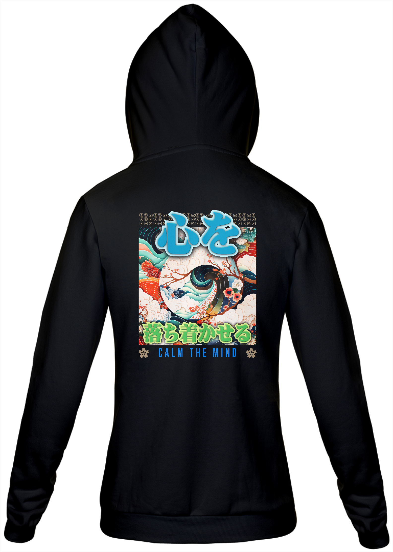 Nome do produto: Moleton c/ Zíper Unissex: “Calm the Mind”