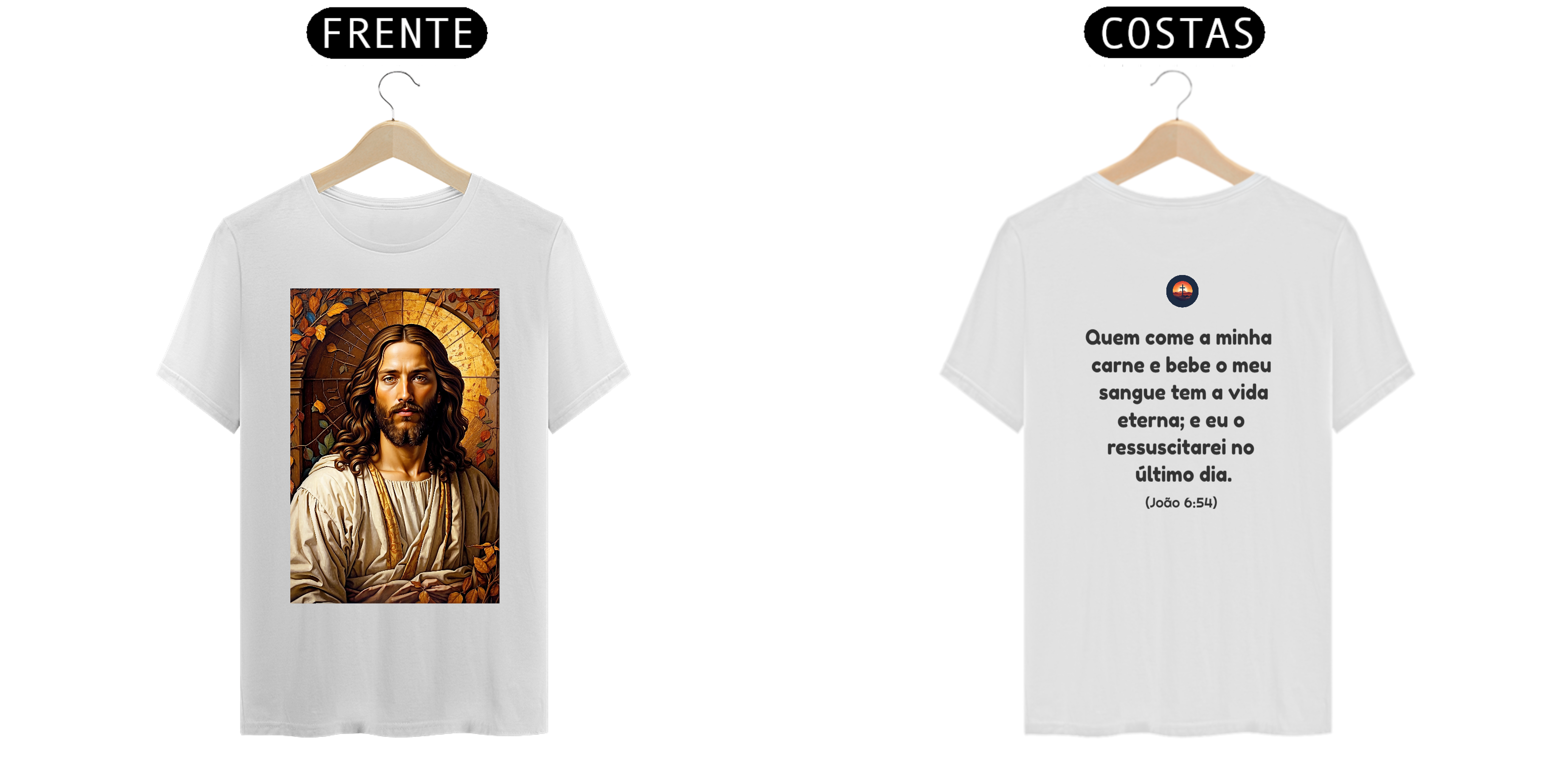 Nome do produto: Camisa masculina Jesus