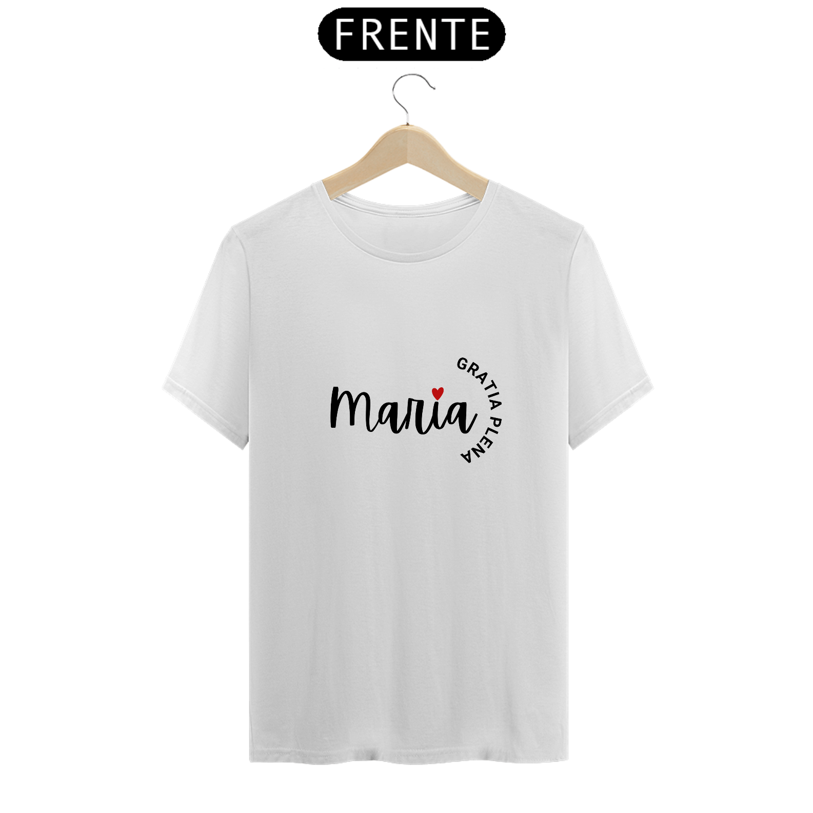 Nome do produto: T-shirt Quality Gratia Plena