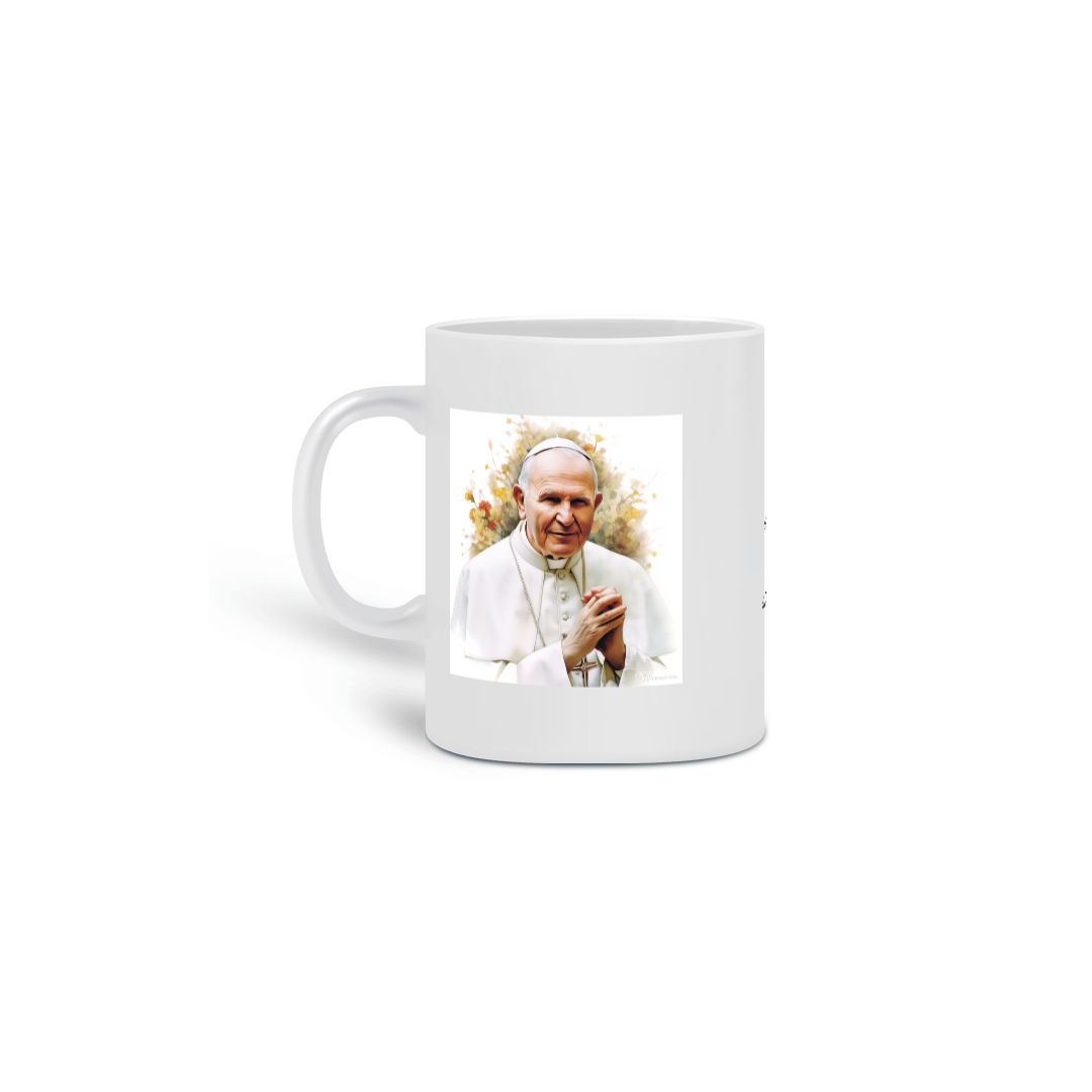 Nome do produto: Caneca São João Paulo II