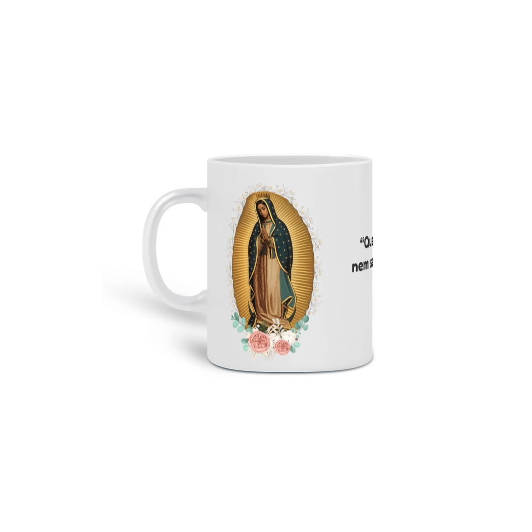 Nome do produto: Caneca Nossa Senhora de Guadalupe