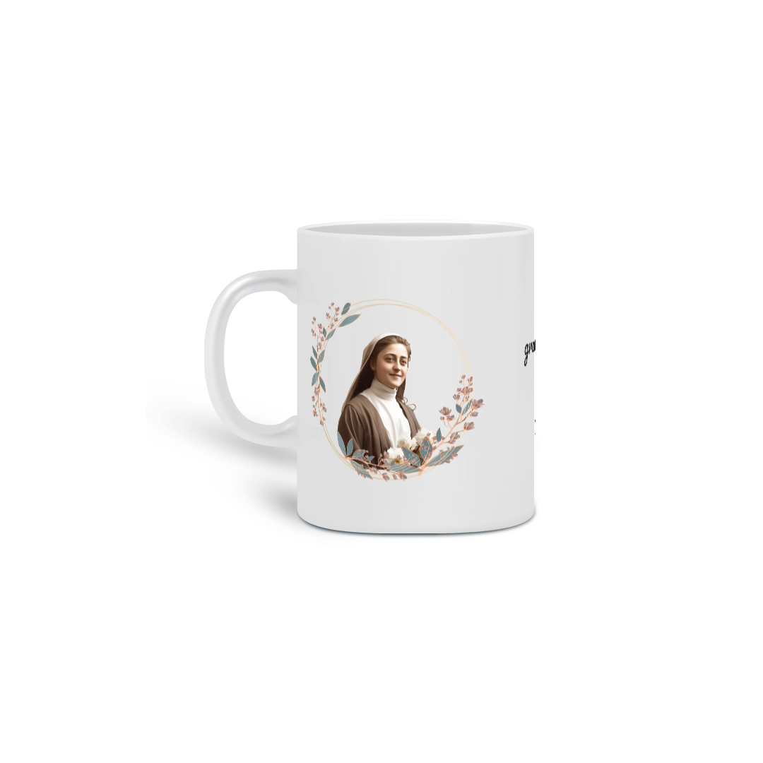 Nome do produto: Caneca Santa Teresinha do Menino Jesus