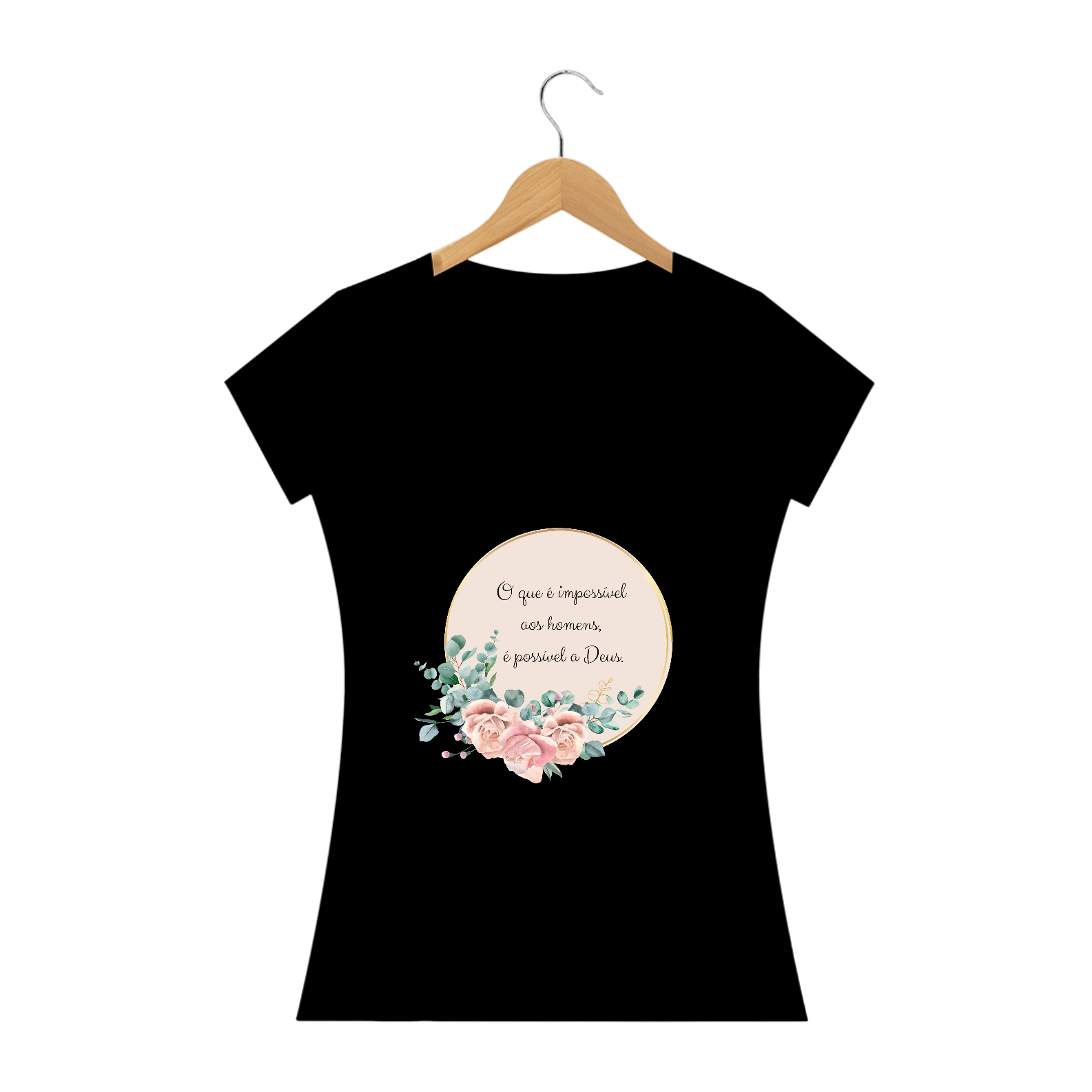 Nome do produto: Camisa Deus do impossível