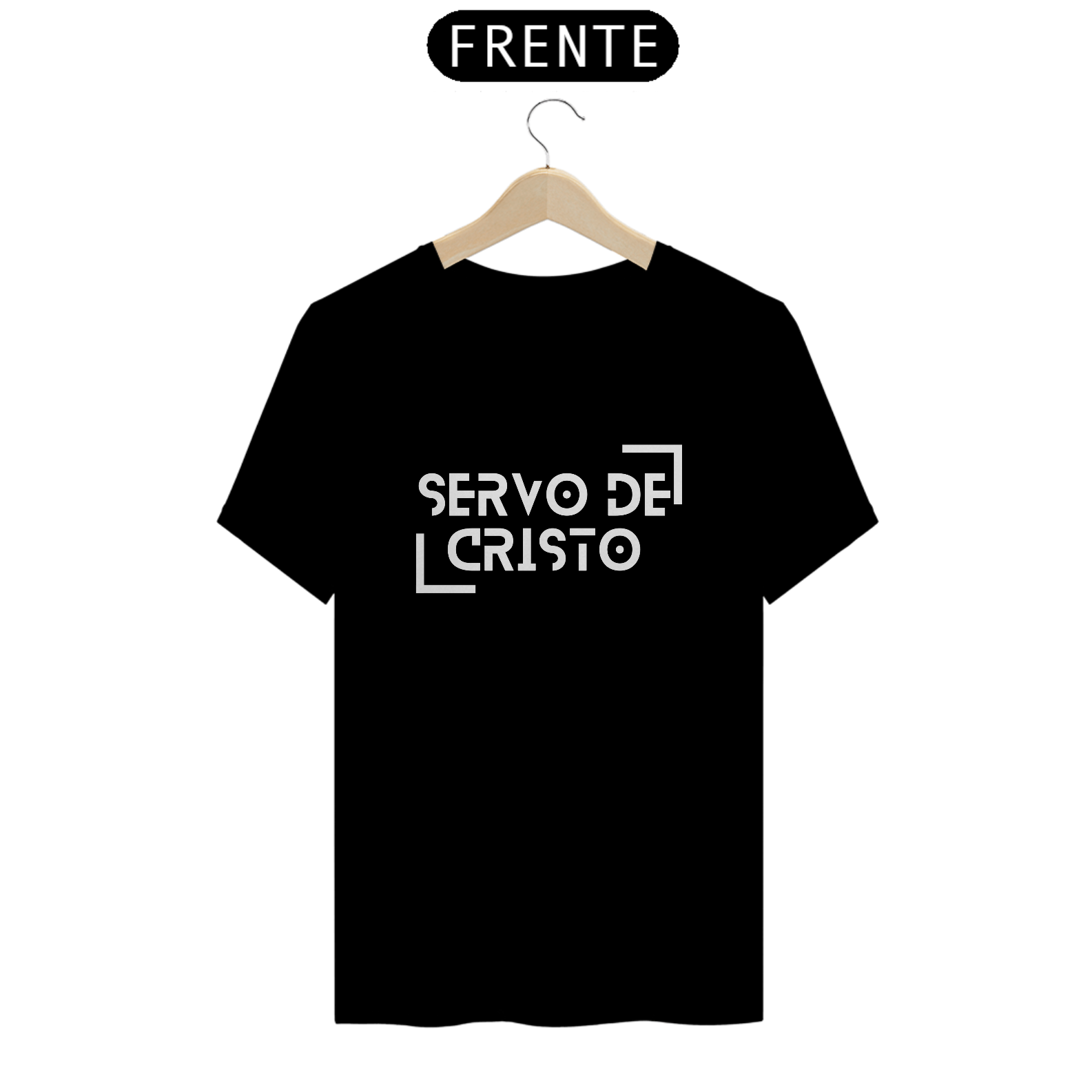 Nome do produto: T-shirt Quality Servo de Cristo