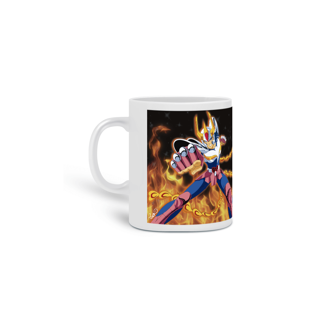 Nome do produto: Caneca Cavaleiros do Zodíaco - Ikki