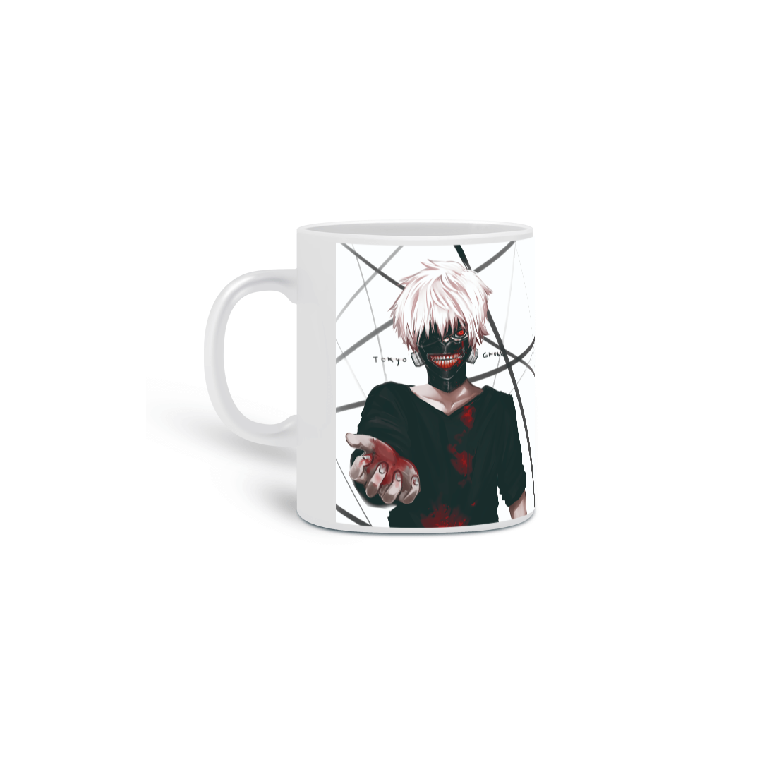 Nome do produto: Caneca Kaneki Tokyo Ghoul