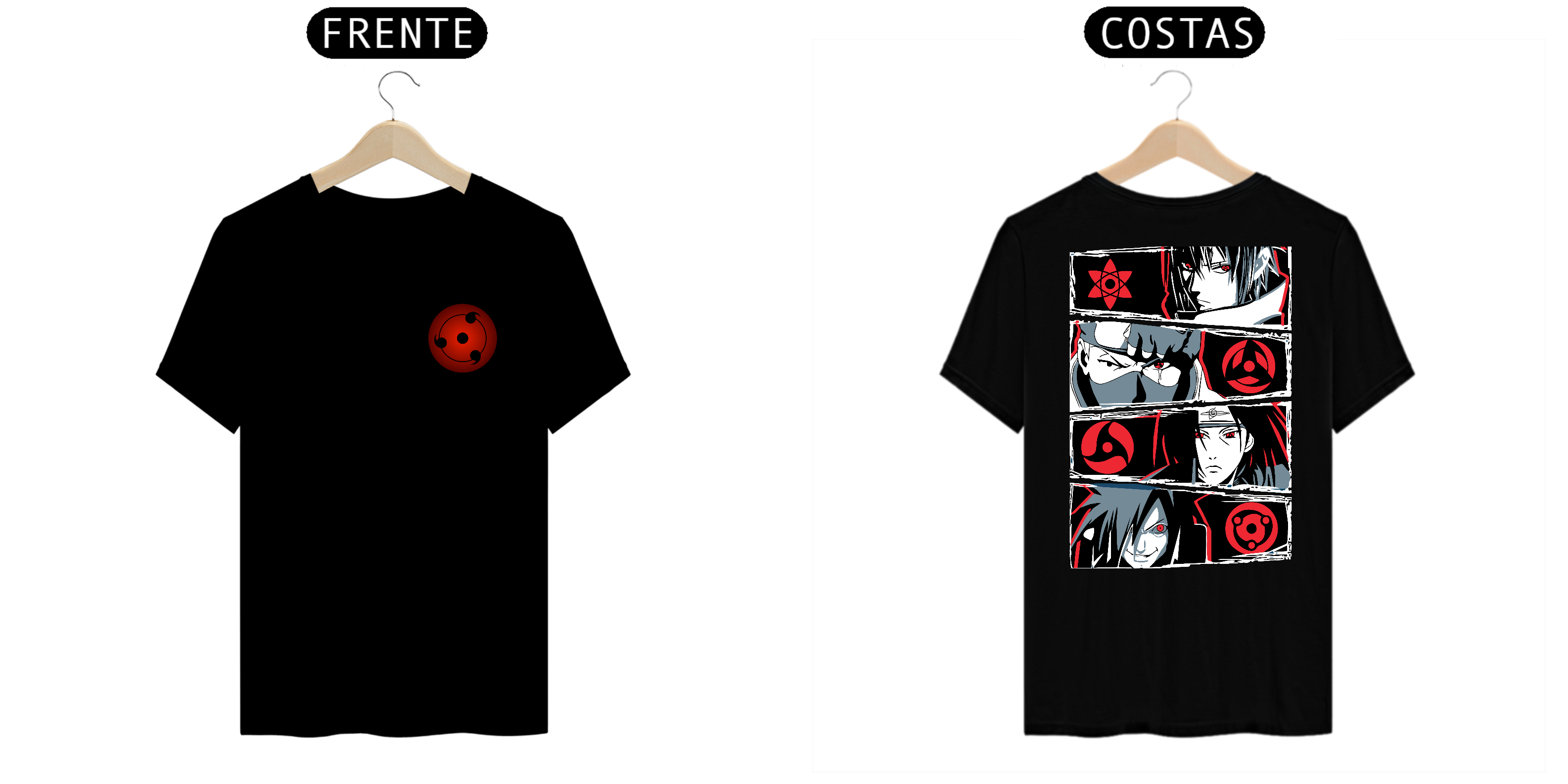 Nome do produto: Camisa Premium Sharingan