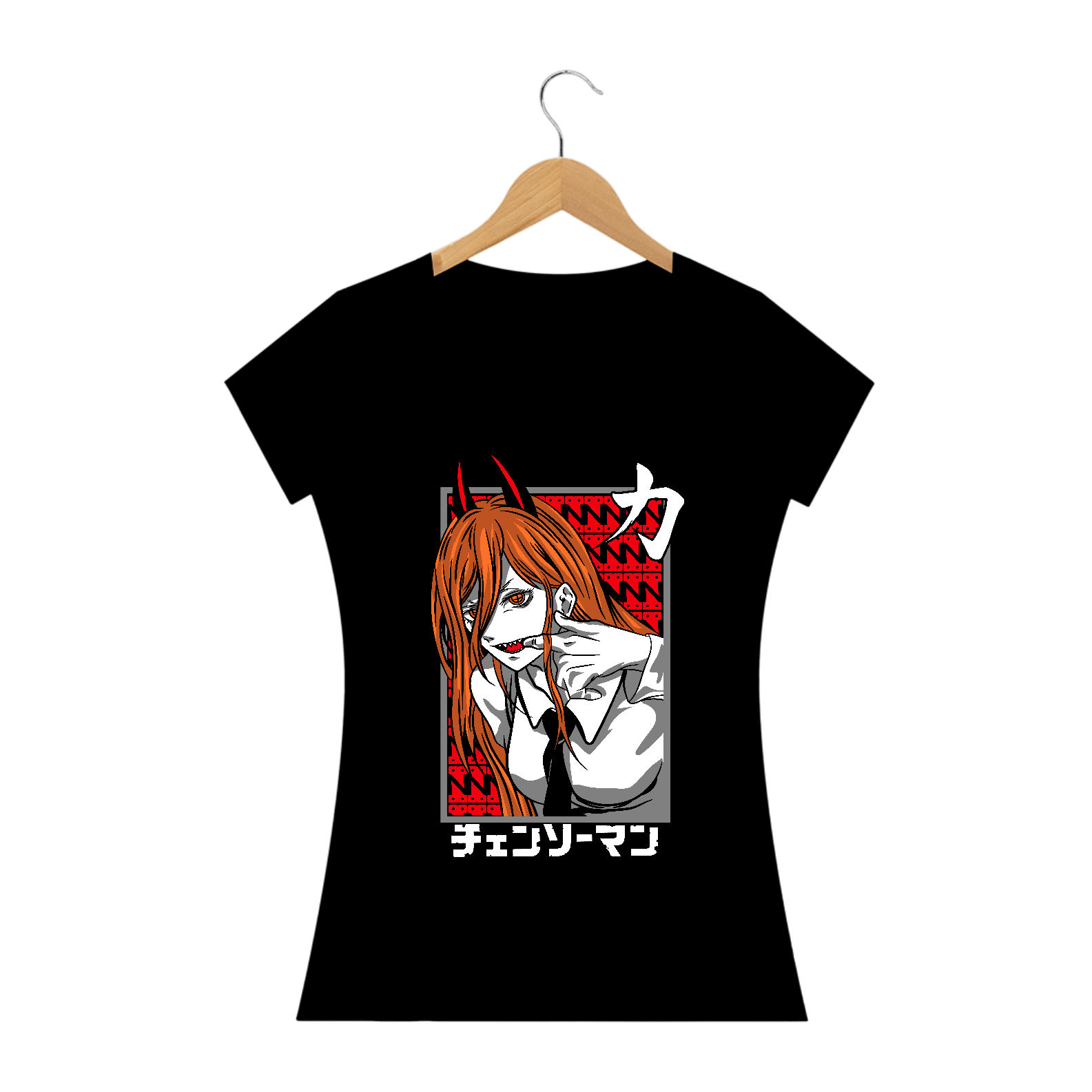Nome do produto: Camisa Feminina Power Chainsaw Man