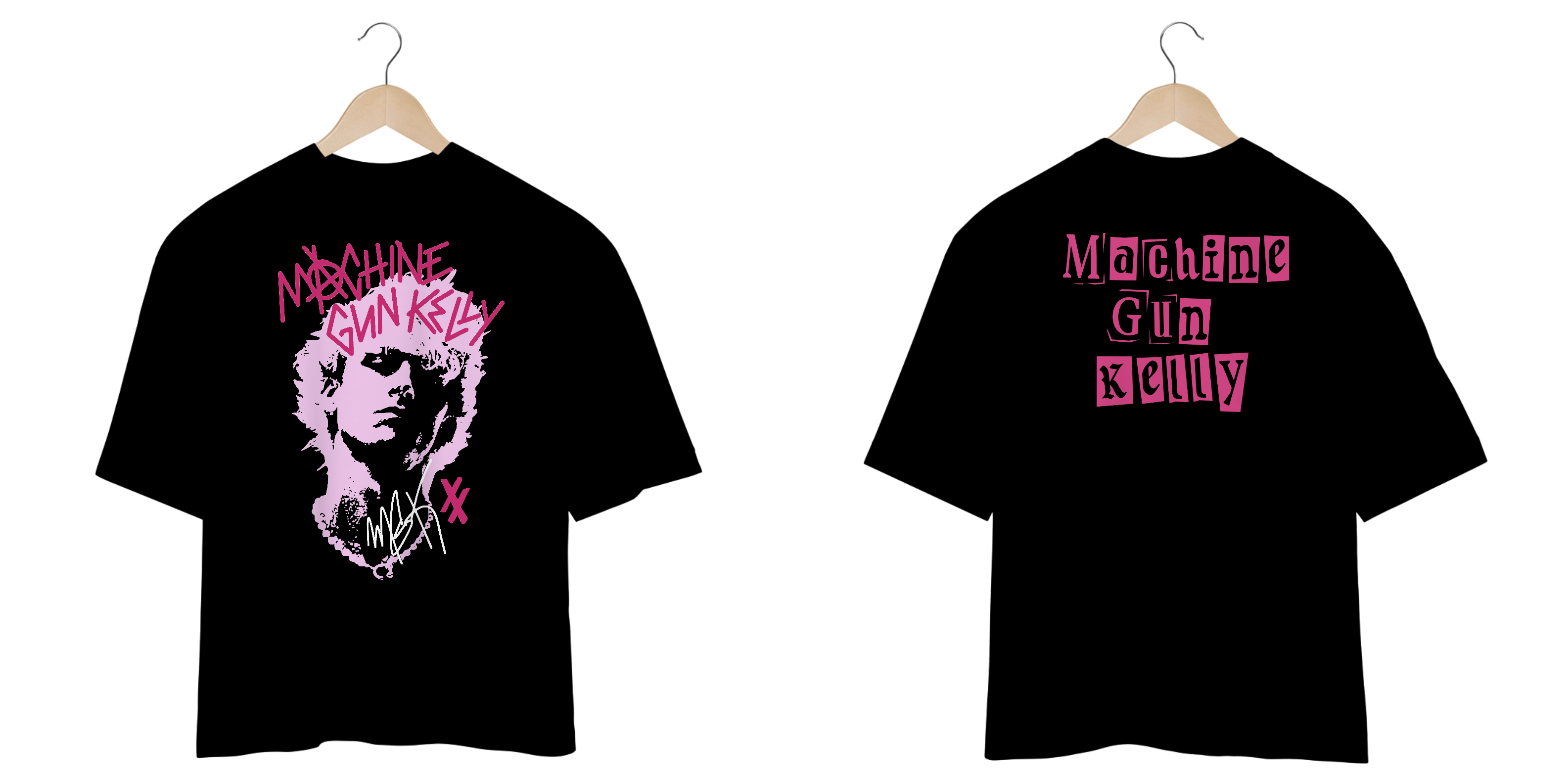 Nome do produto: Camisa Oversized Machine Gun Kelly