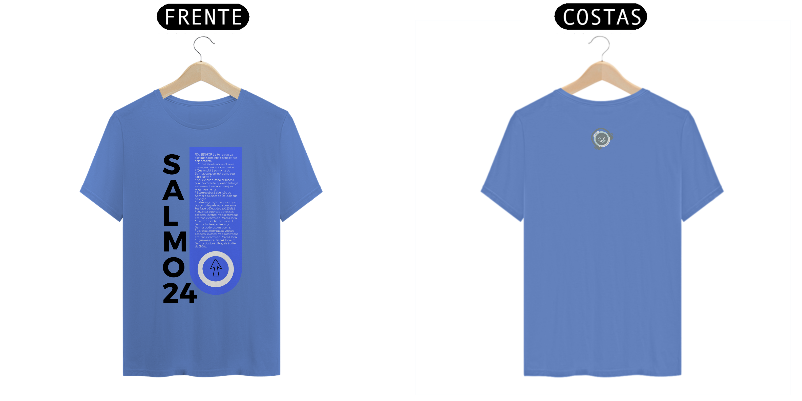 Nome do produto: T-Shirt Estonada SALMO 24