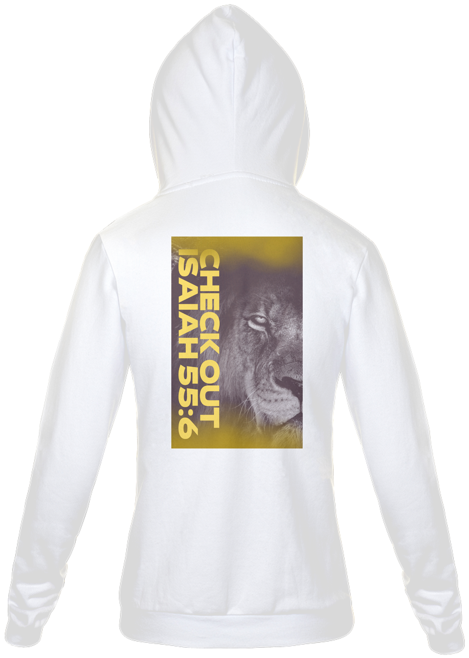 Nome do produto: Moleton Com Ziper Unissex Isaías 55:6