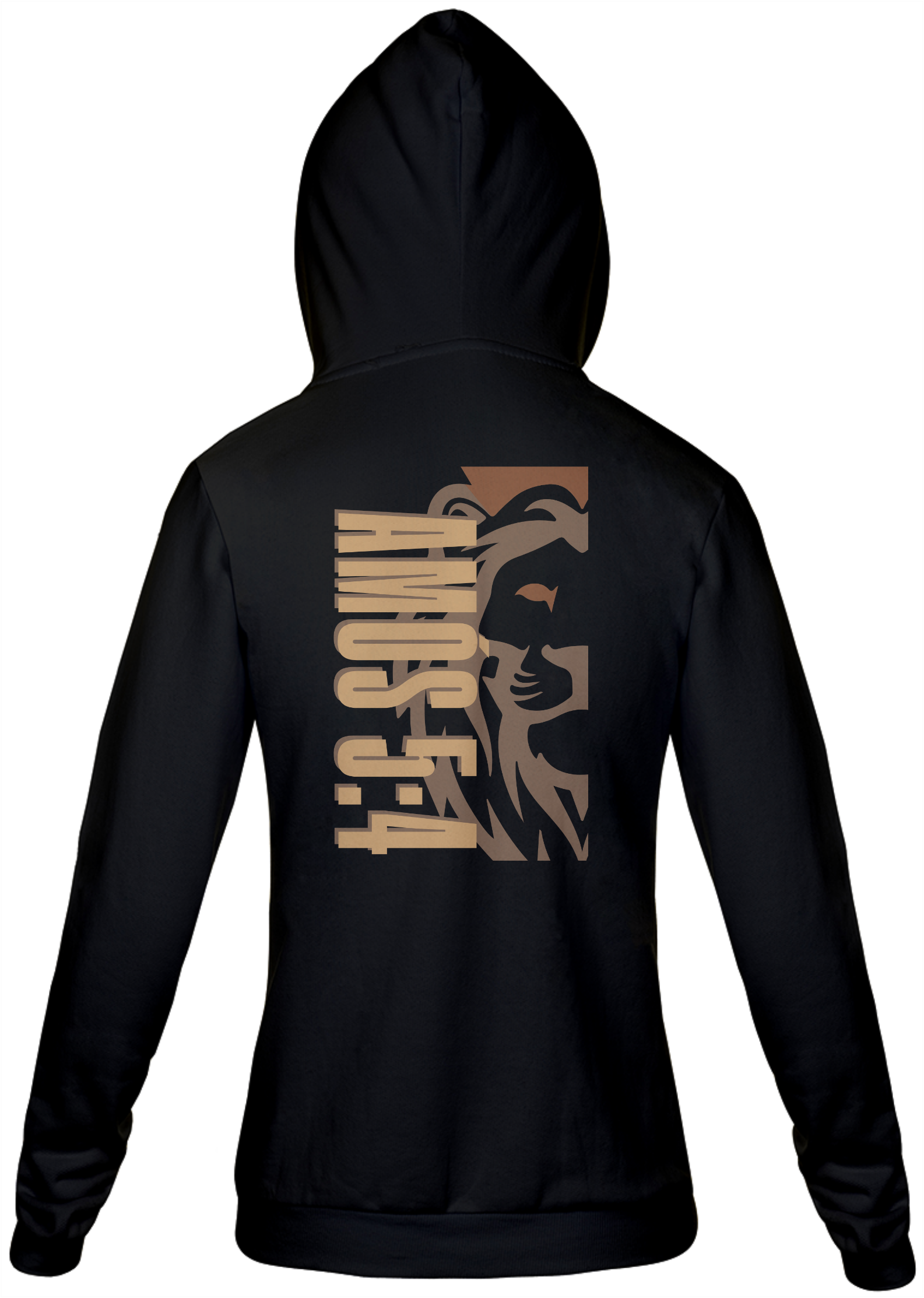 Nome do produto: Moletom Com Ziper Unissex AMÓs 5:4