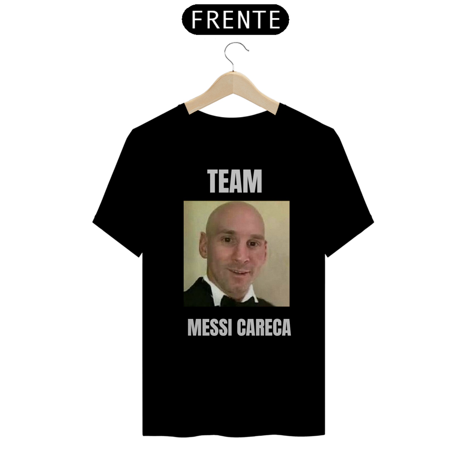 Nome do produto: Camisa Messi Careca - Masculina 