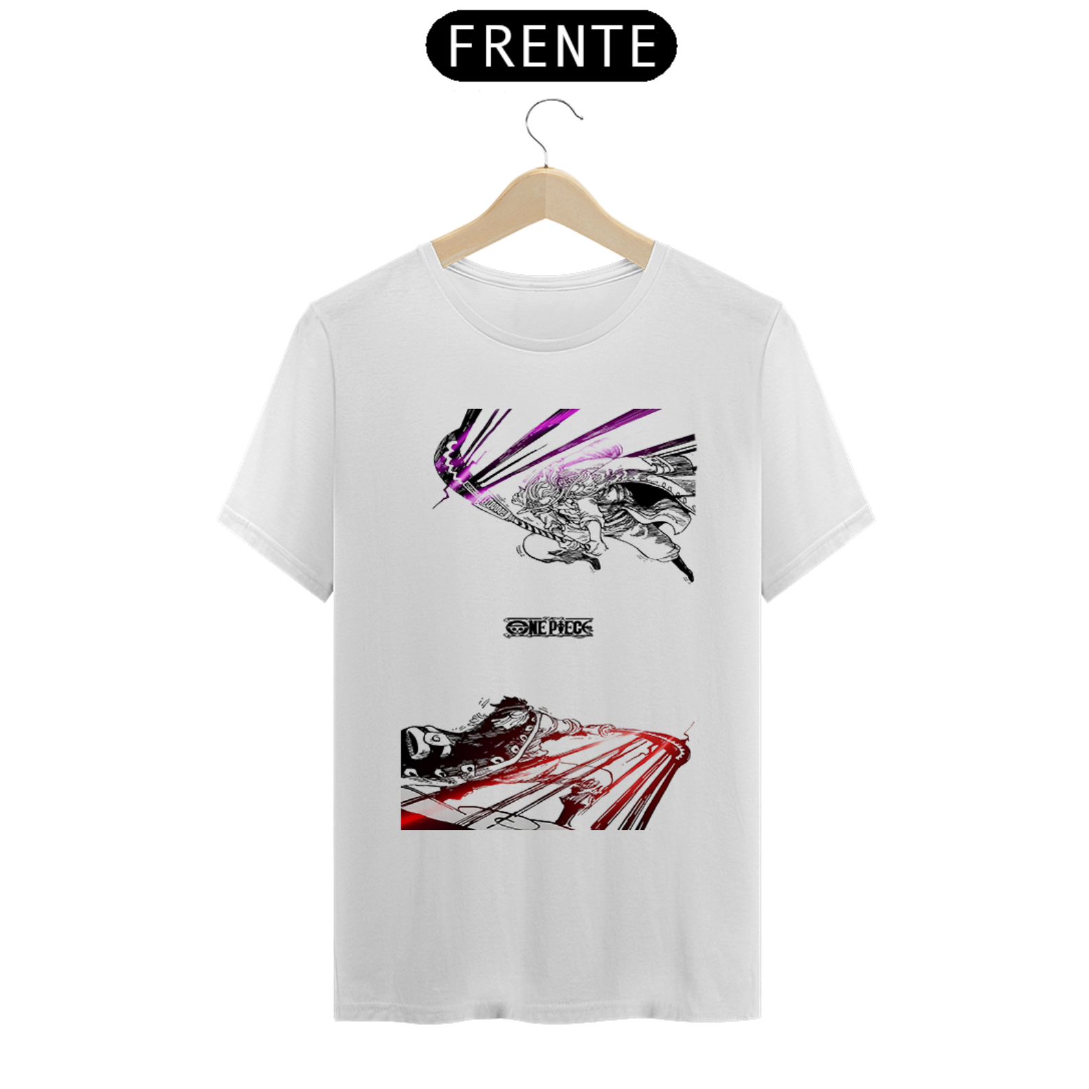 Nome do produto: GolD Roger and Barba Branca - One Piece