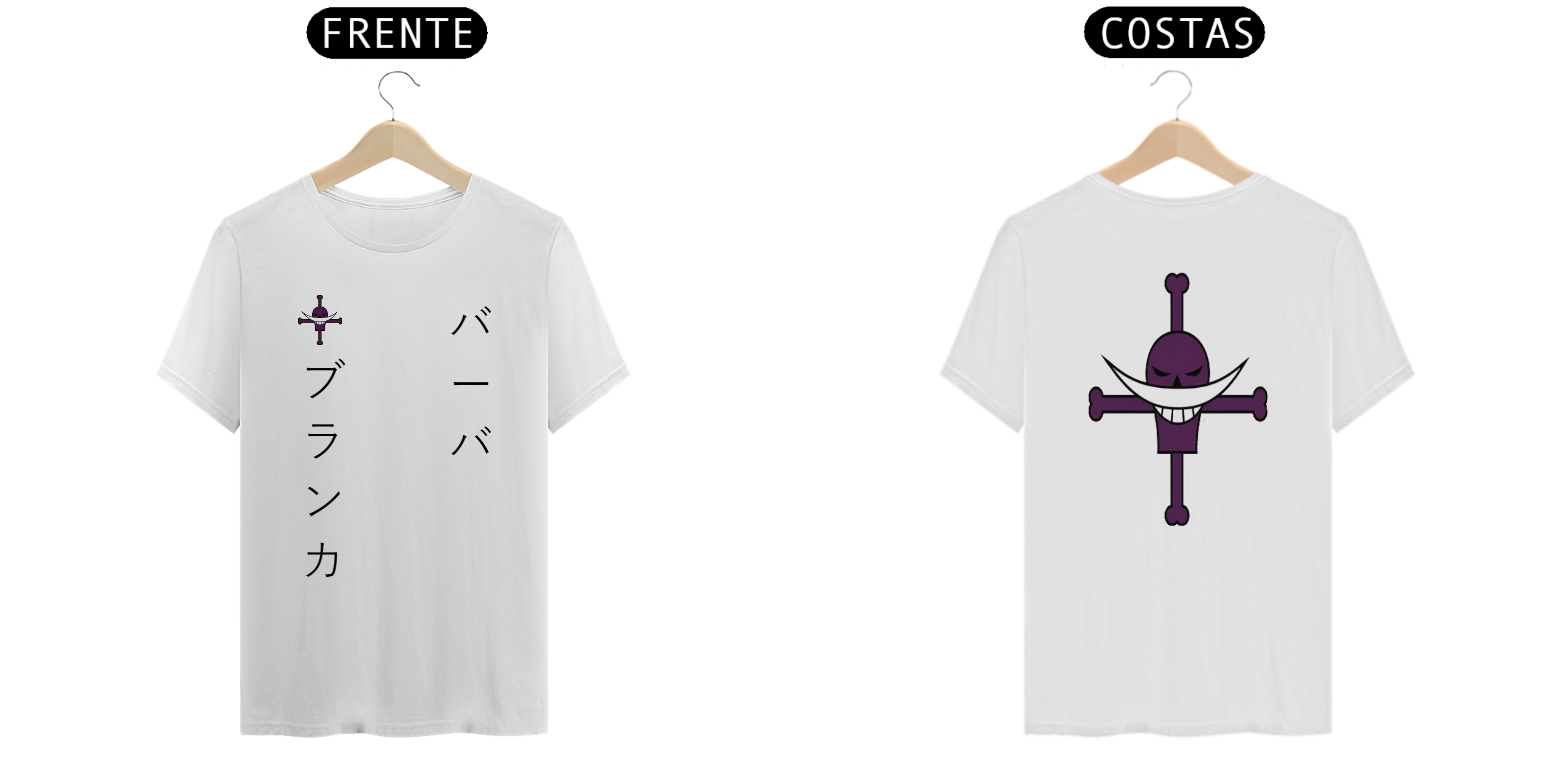 Nome do produto: Simbolo Barba Branca - One Piece