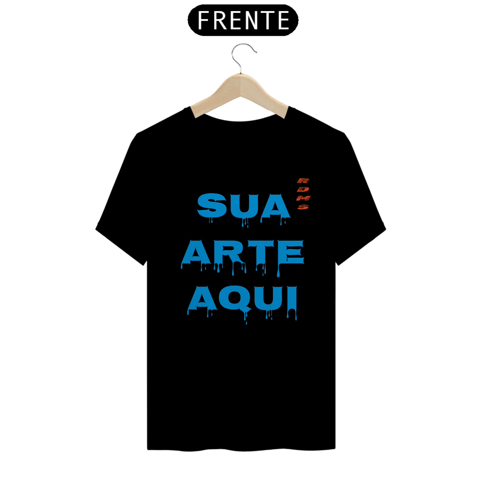 Nome do produto: Camiseta - Sua Arte Aqui