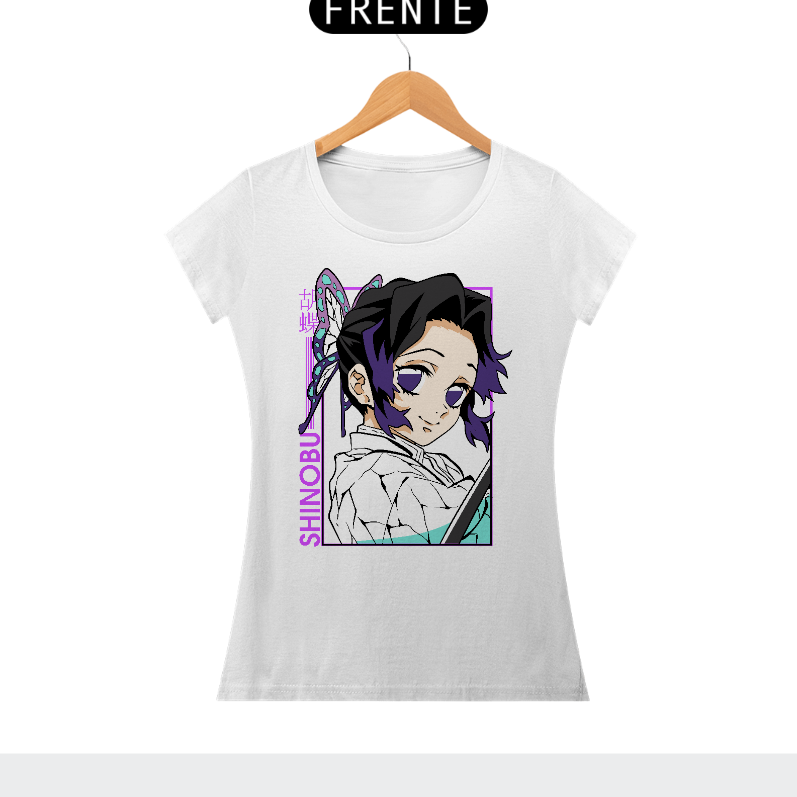 BABY LOOK CLASSIC SHINOBU - DEMON SLAYER