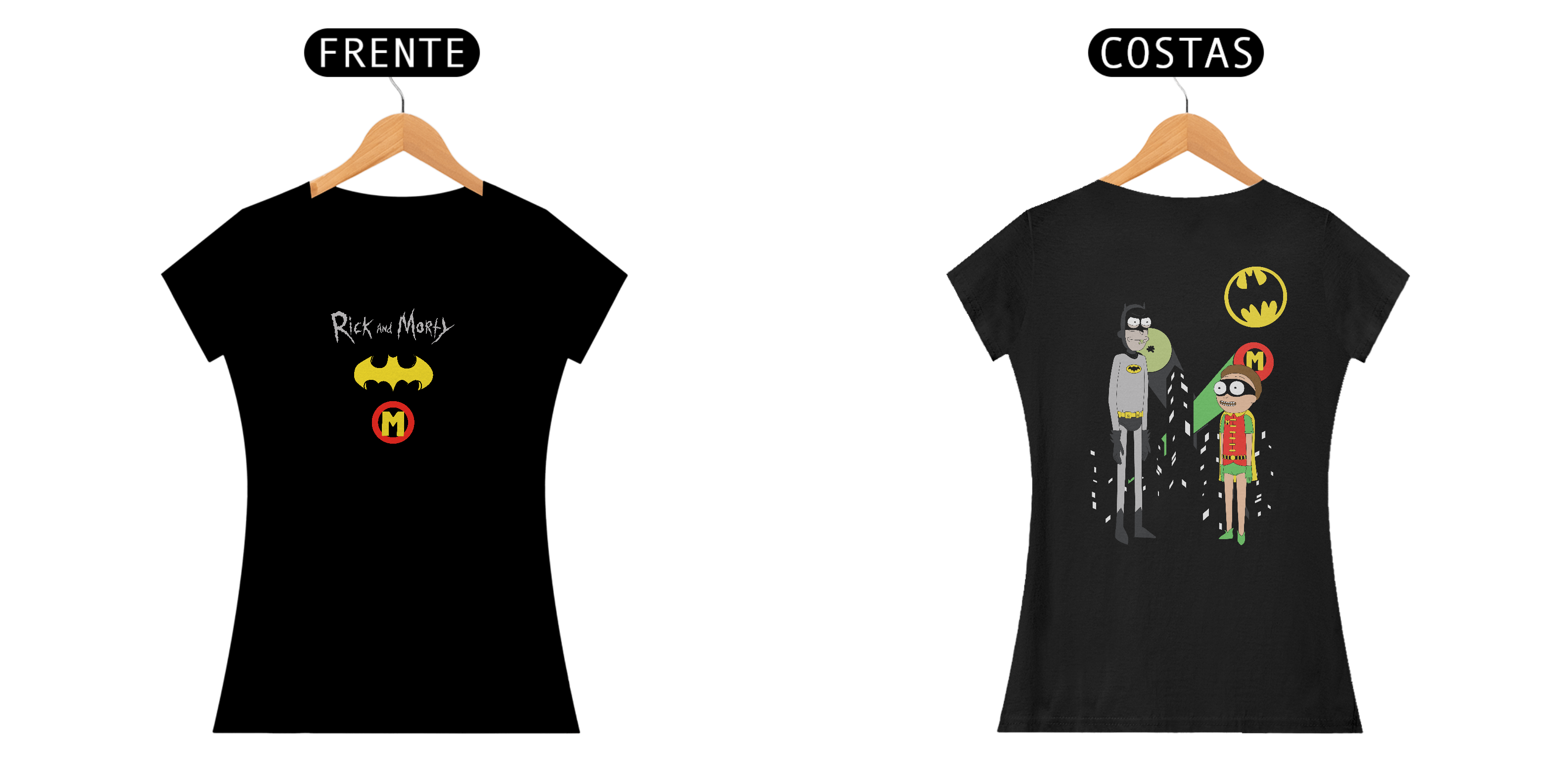 CAMISETA QUALITY BATRICK E MORTYN - CROSSOVER