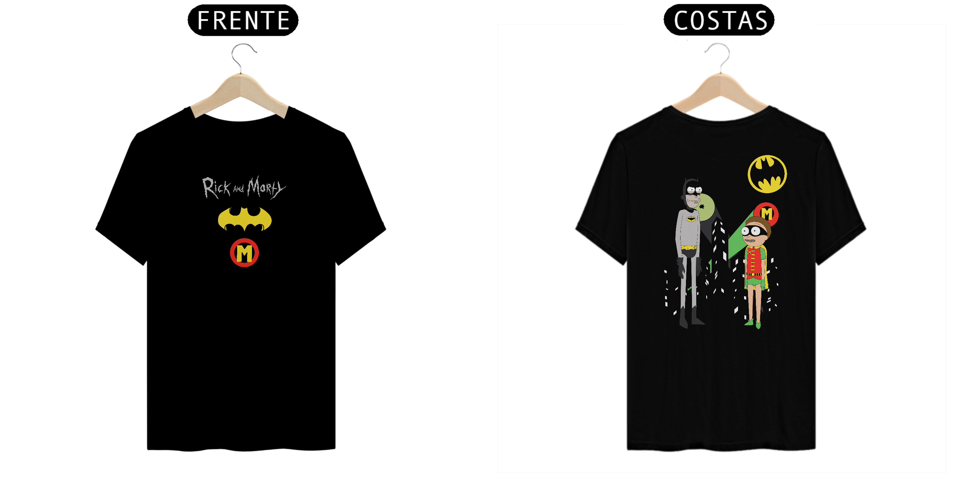 CAMISETA QUALITY BATRICK E MORTYN - CROSSOVER