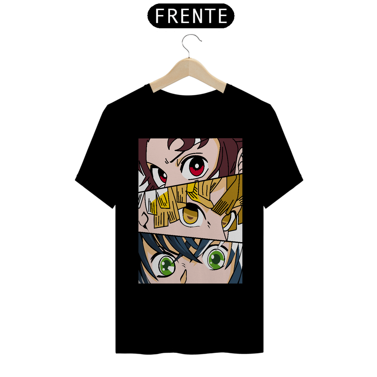 CAMISETA QUALITY OLHOS - DEMON SLAYER