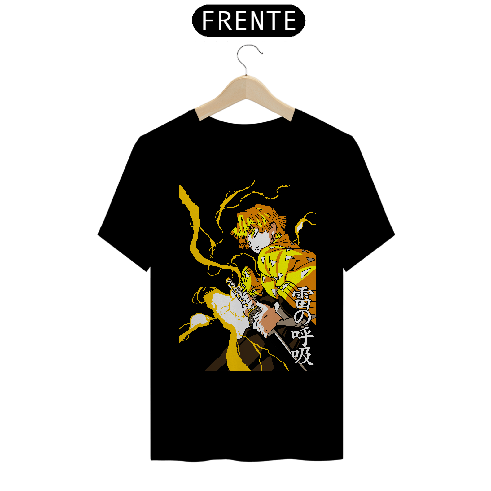 CAMISETA QUALITY ZENITSU - DEMON SLAYER