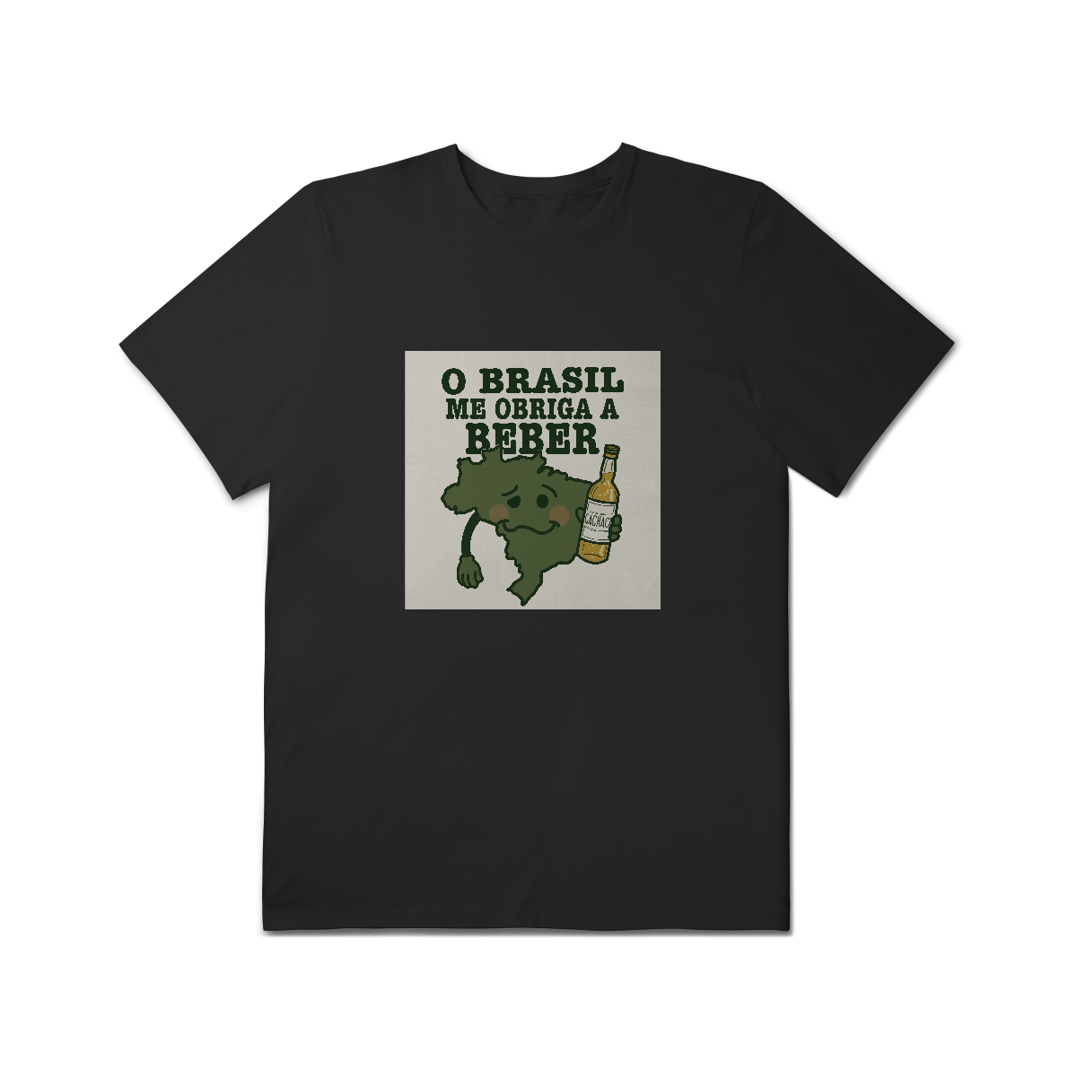 Nome do produto: PLUS SIZE BRASIL CACHAÇA - MEMES