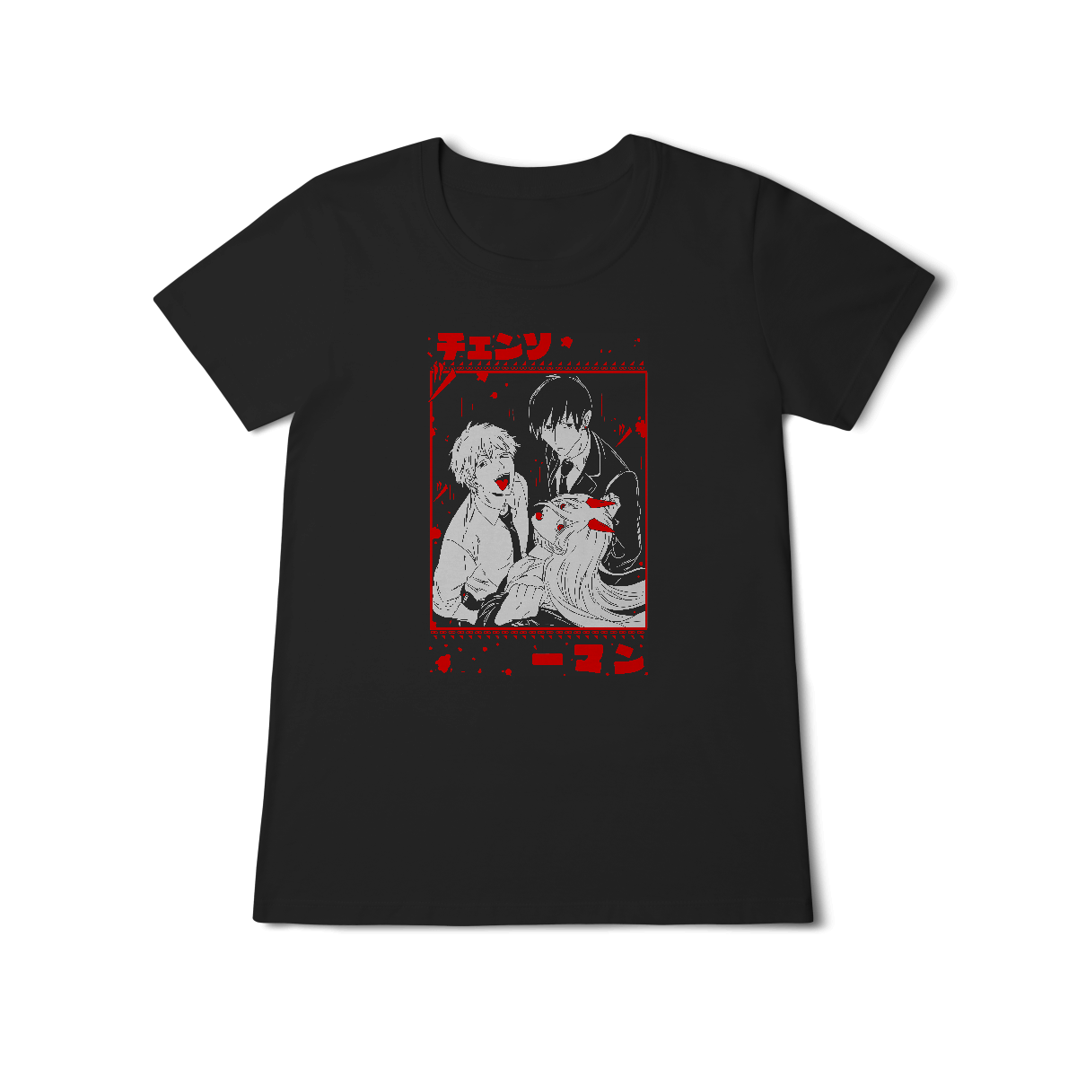 BABY LOOK CLASSIC DIVISÃO 4 - CHAINSAW MAN