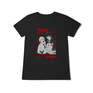 BABY LOOK CLASSIC DIVISÃO 4 - CHAINSAW MAN