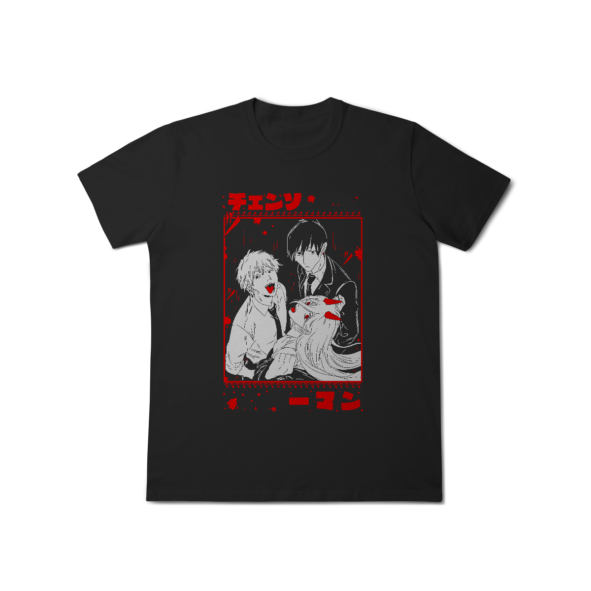 CAMISETA CLASSIC DIVISÃO 4 - CHAINSAW MAN