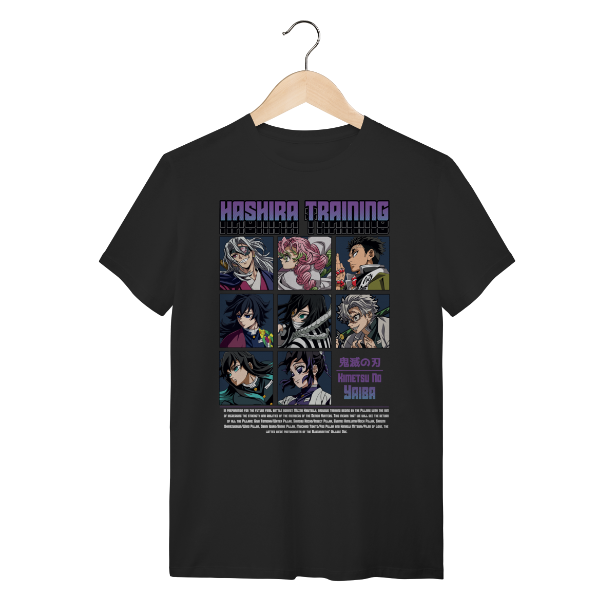CAMISETA QUALITY HASHIRA TRAINING - DEMON SLAYER