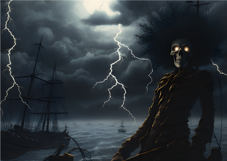 Nome do produto: YoHoHo Brook (Inspirado em OnePiece)