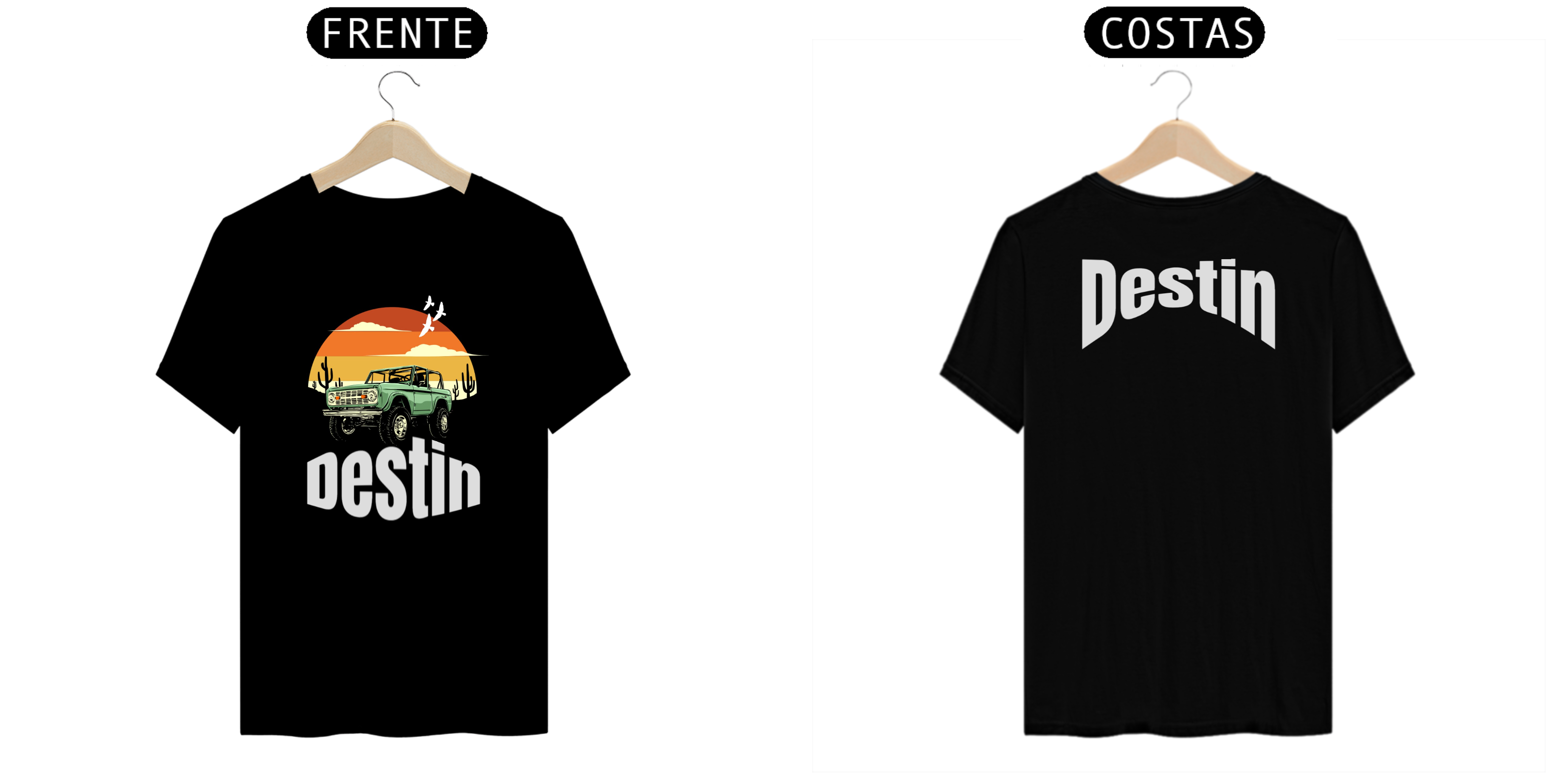 Nome do produto: Destin Camisetas