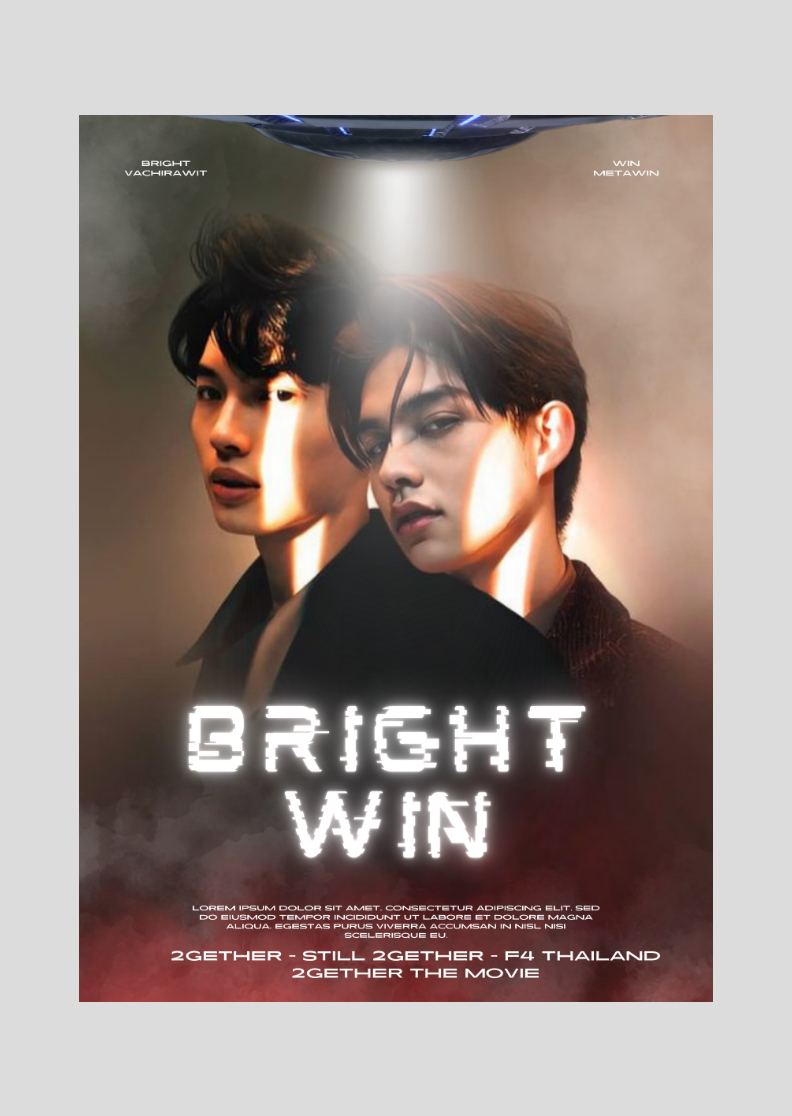 Nome do produto: Pôster Bright e Win