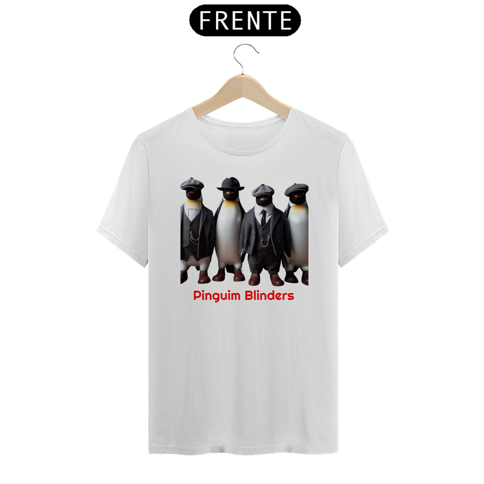 Nome do produto: Camiseta - Pinguim Blinders
