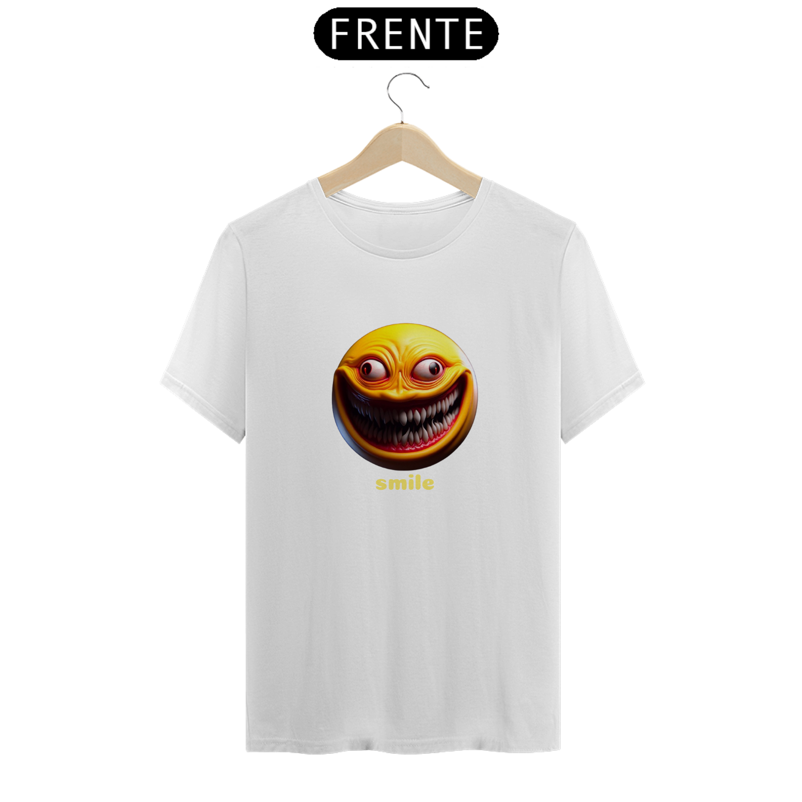 Nome do produto: Camiseta - Creepy Smile
