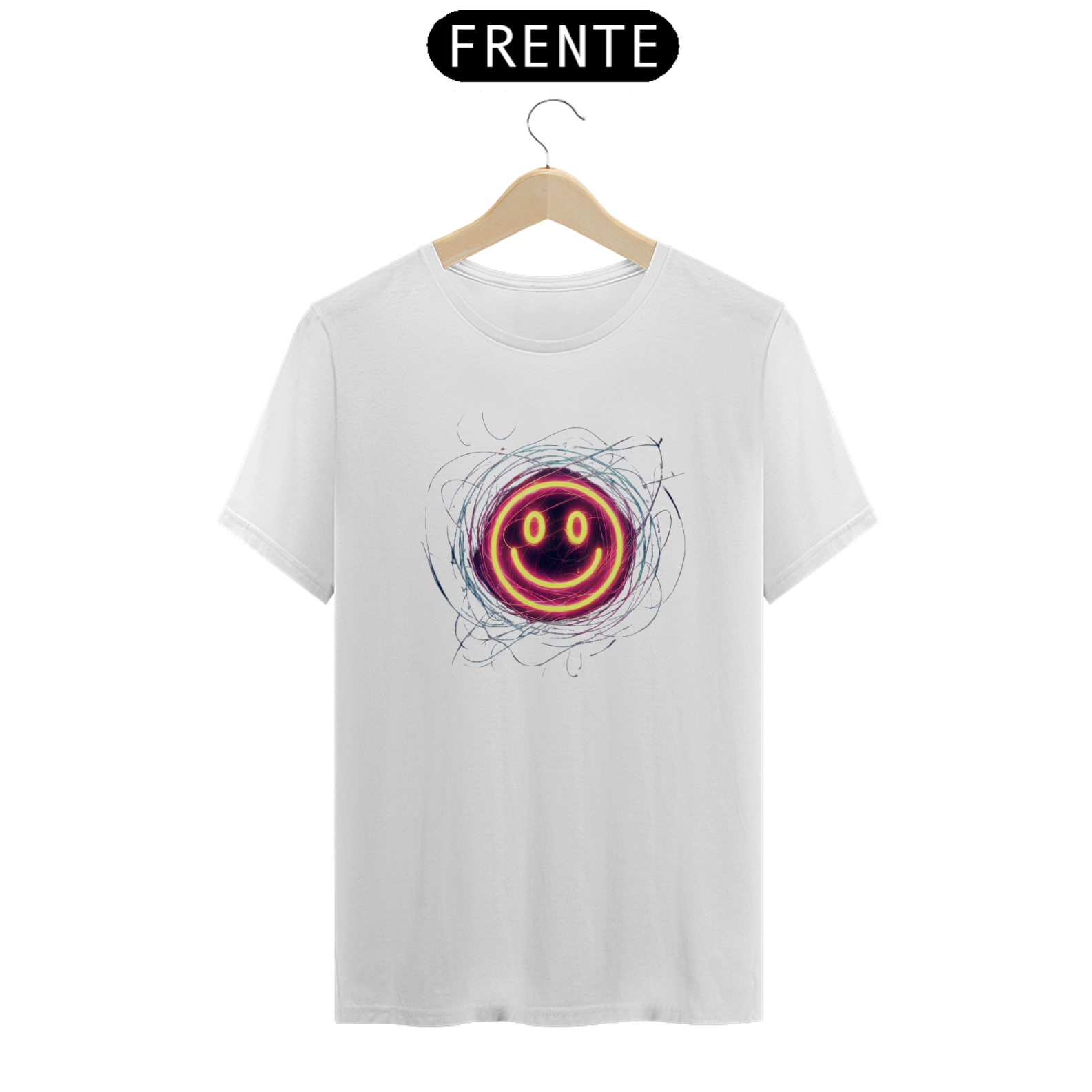 Nome do produto: Camiseta - Colored Smile