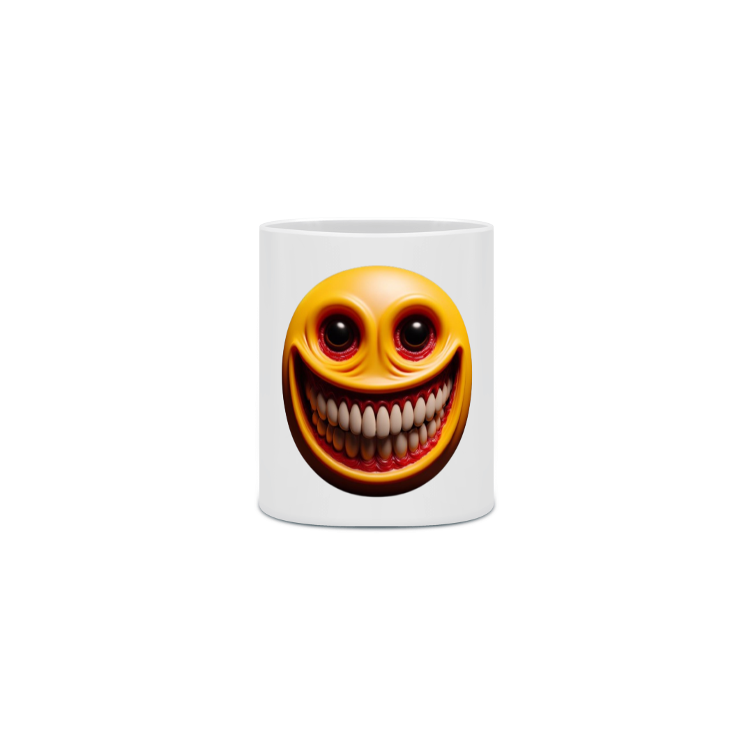 Nome do produto: Caneca - Creepy Emoji