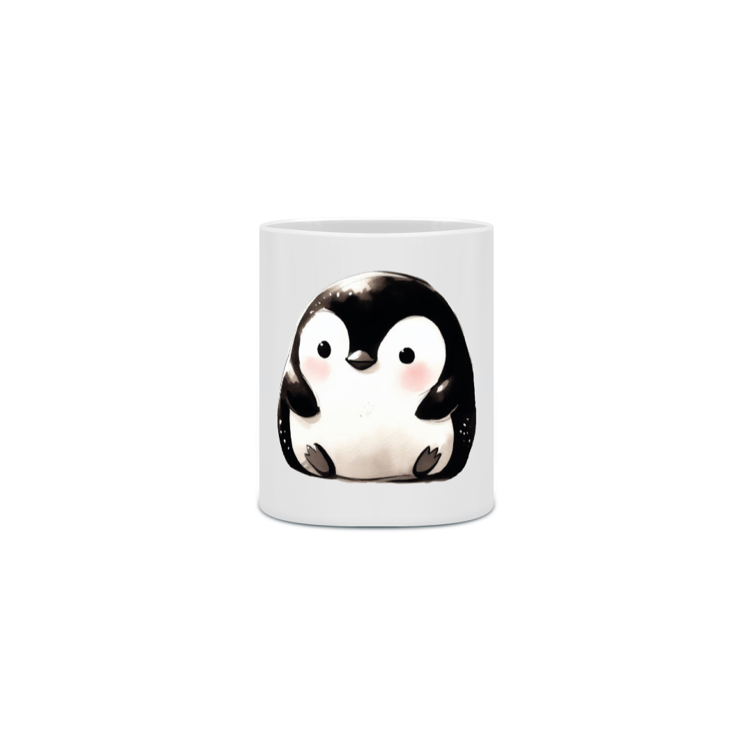 Nome do produto: Caneca - Pinguim Gordinho
